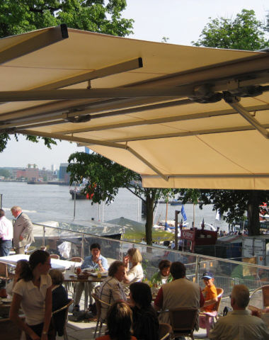 Zonwering voor de horeca